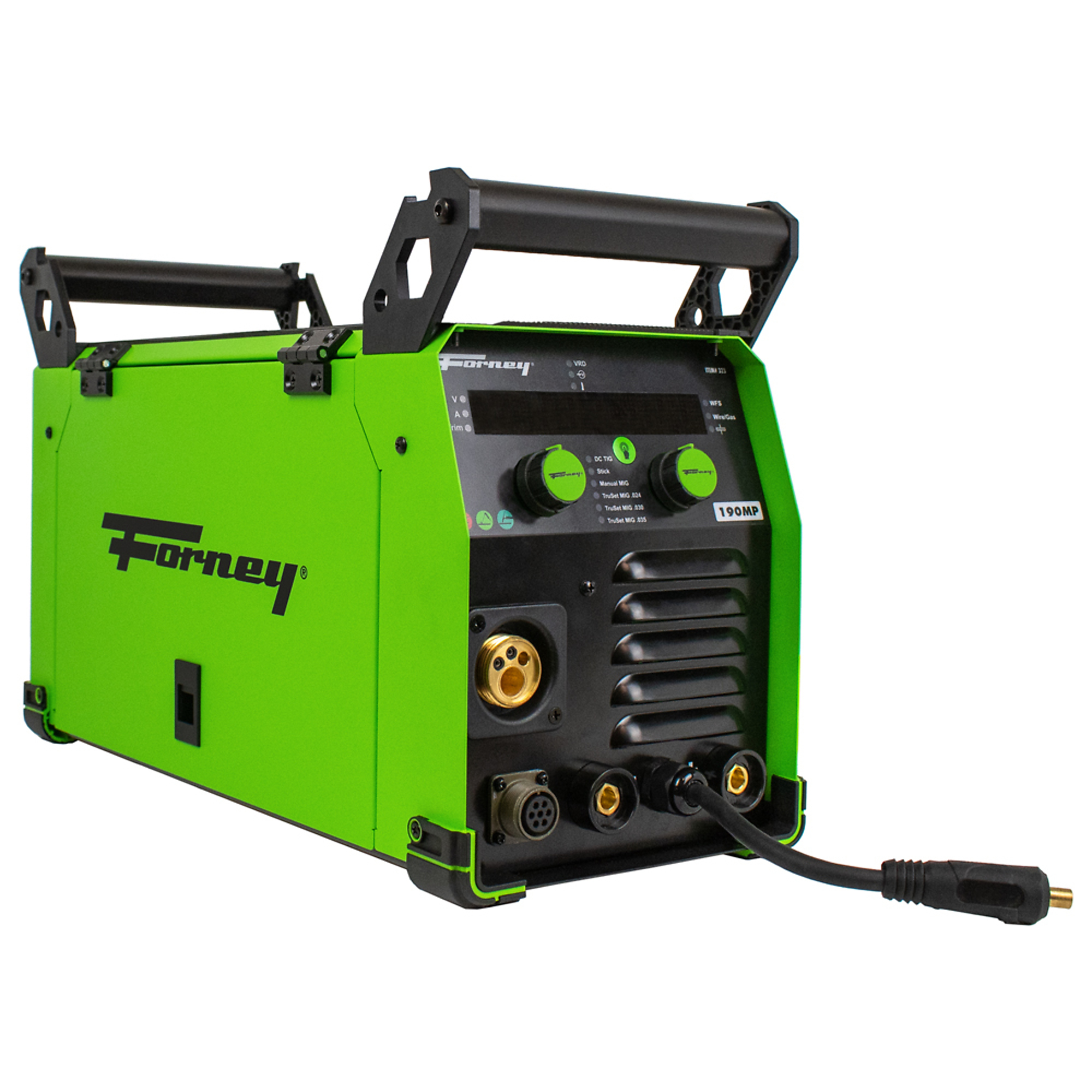 Forney, 190 MP MIG, TIG, Stick - With Synergic MIG welding, Volts 120/240 Max. Amps 190 Mig Ready, Model# 323